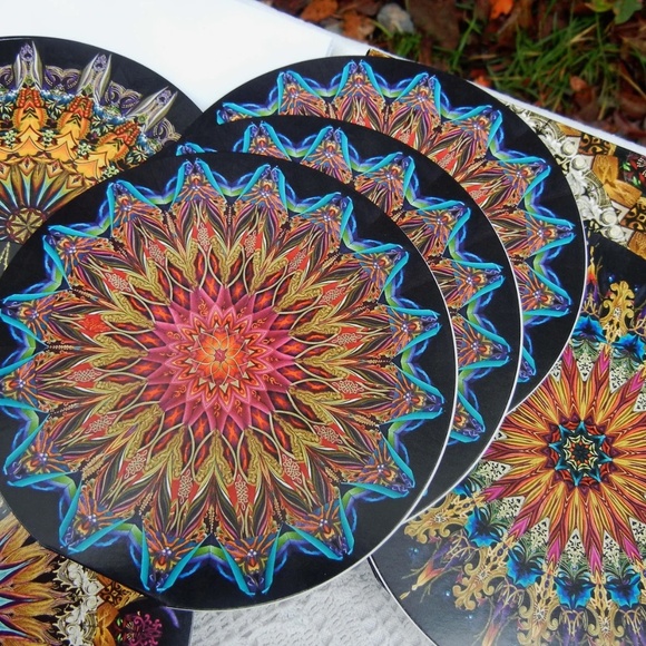 Paula Nadelstern Kaleidoscope Quilt Notecards Set 12 Quilt Blocks Original Box - Picture 1 of 8